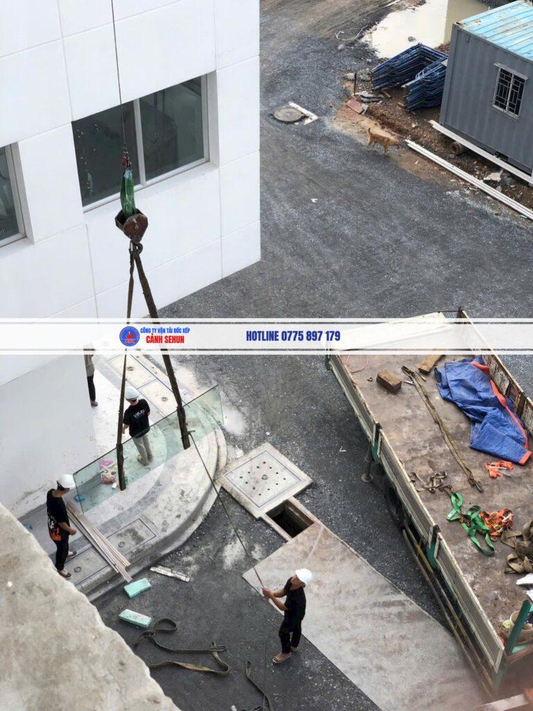  Cách bốc xếp hàng nặng: kỹ thuật dùng xe nâng, cẩu, pa lăng, con lăn cho máy móc, tủ lạnh, két sắt. Sehun hỗ trợ thiết bị chuyên dụng. Gọi 0775 897 179.